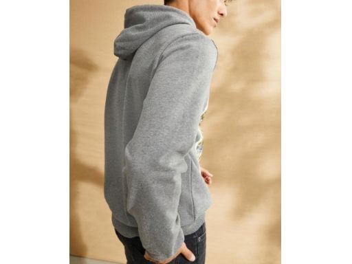 B.P.C bluza męska szara z nadrukiem r.L