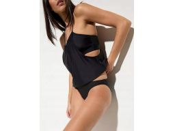 B.P.C tankini 2w1 z wbudowanym topem czarne r.40