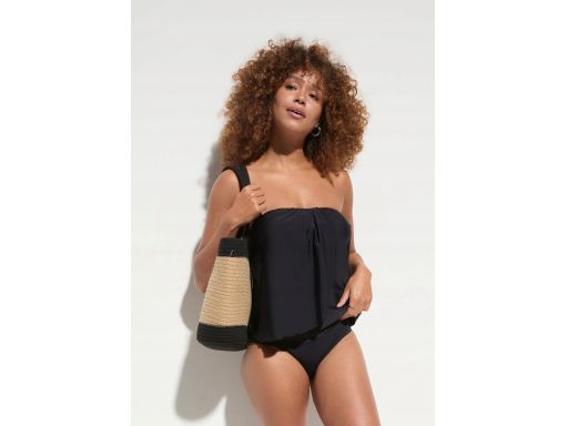 B.P.C tankini czarne z figami odpinane ramiączka ^40