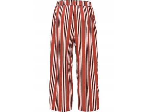 *B.P.C spodnie kuloty rude w paski 36.