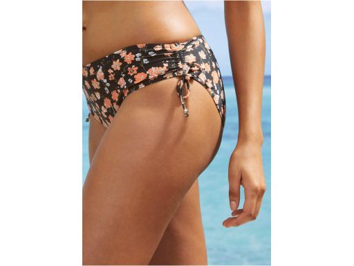 B.P.C bikini usztywniane czarne w kwiatki ^44(85D)
