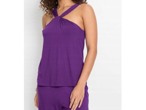 B.P.C fioletowy top z przewiązaniem r.36/38