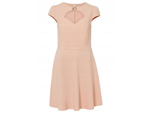 B.P.C sukienka różowo-beżowa 36/38.