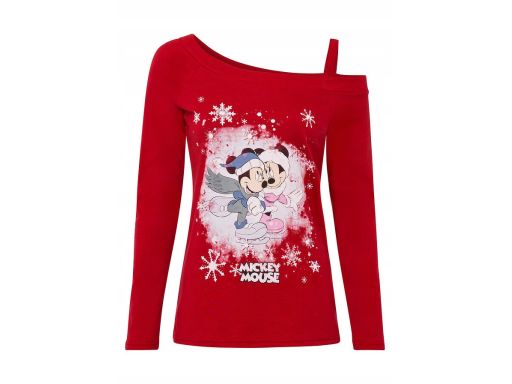 B.P.C bluzka dzianinowa świąteczna czerwona ^40/42