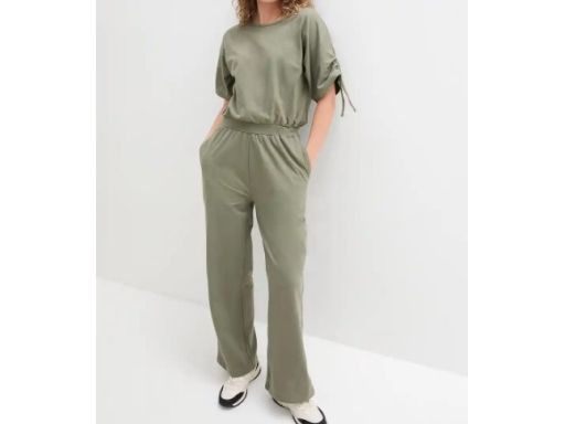 B.P.C kombinezon oliwkowy dżersejowy r.56/58