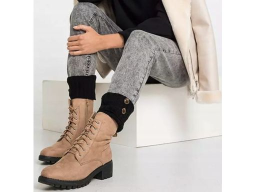 B.P.C ocieplacze dzianinowe 2-pak czarne i szare