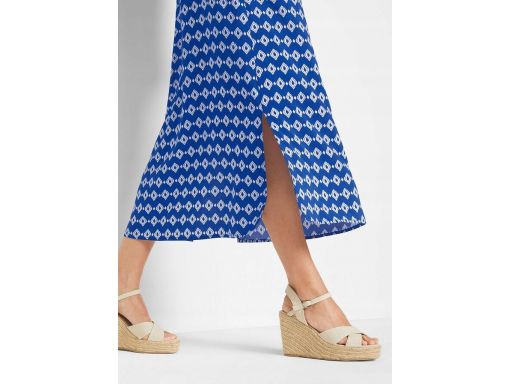 B.P.C spódnica midi z nadrukiem r.40