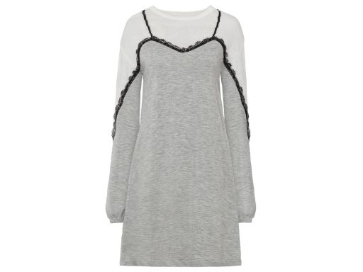 B.P.C sukienka dzianinowa z koronką 2w1 36/38.