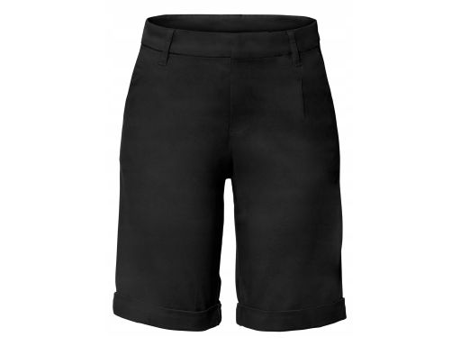 B.P.C bermudy damskie czarne ze stretchem 44.