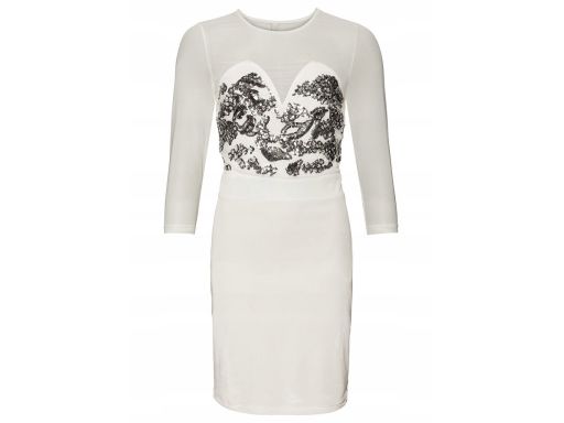 B.P.C sukienka z siateczką i cekinami r.36/38