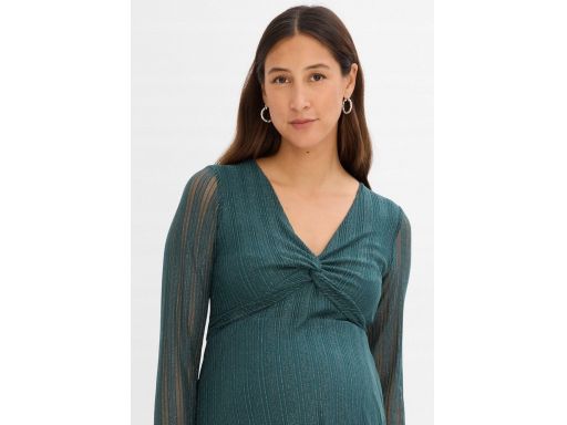 B.P.C sukienka ciążowa i do karmienia butelkowa zieleń ^40/42