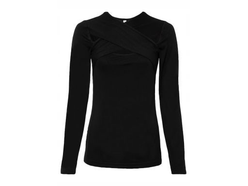 B.P.C bluzka czarna sexy z wycięciami 36/38.