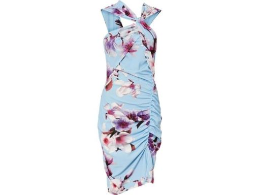 B.P.C sukienka niebieska kwiaty r.40/42