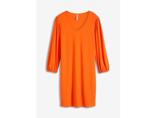 B.P.C pomarańczowa sukienka dżersejowa prosta ^40/42