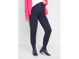 B.P.C legginsy ciążowe granatowe bawełniane 36/38.