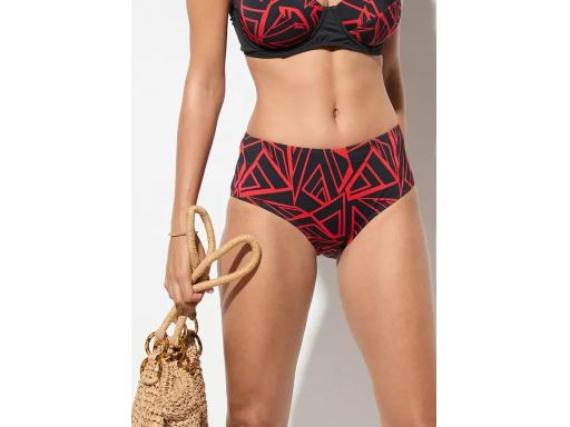 B.P.C bikini typu minimizer czarno-czerwone r.48(95D)