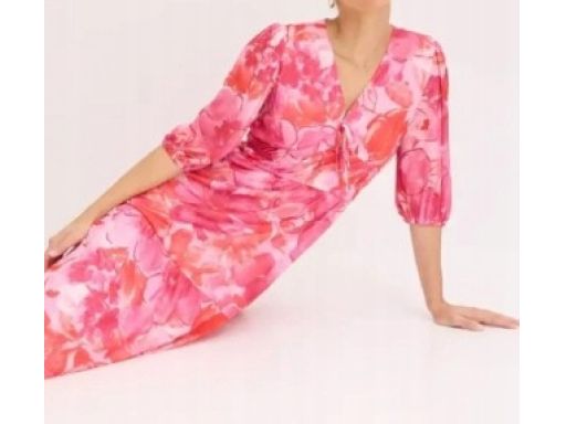 B.P.C sukienka siateczkowa midi wzory 44/46.