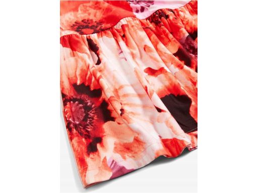 B.P.C sukienka w odcieniach pomarańczu wzory ^36/38