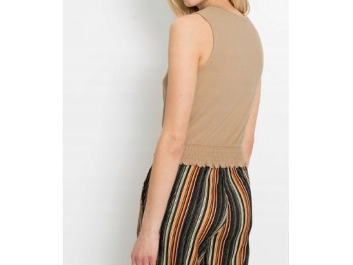 B.P.C krótki top z marszczeniem r.44/46