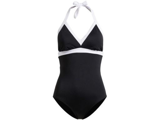 B.P.C kostium jednoczęściowy czarny z białymi detalami ^42