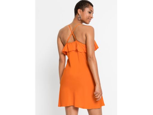 B.P.C sukienka z falbaną z wiskozy 42.