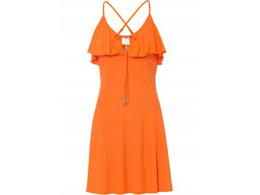 B.P.C sukienka z falbaną z wiskozy 42.