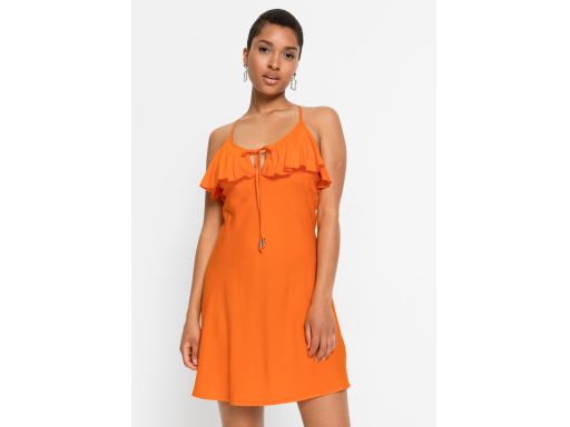 B.P.C sukienka z falbaną z wiskozy 42.