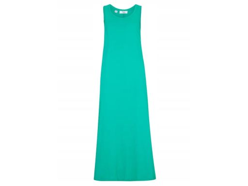B.P.C sukienka zielona maxi bawełniana 40/42