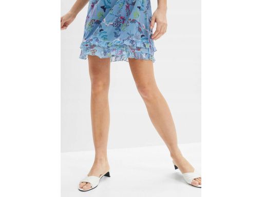 B.P.C kolorowa sukienka siateczkowa nadruk ^44/46