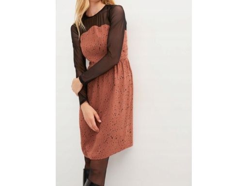 B.P.C sukienka z siateczkową wstawką ^40