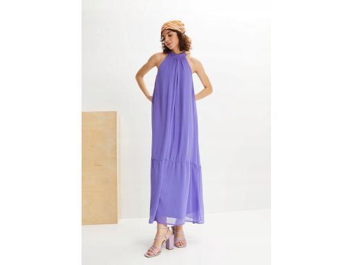 B.P.C sukienka długa niebieski fiolet ^42