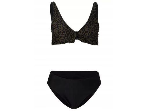 B.P.C bikini we wzory czarno-ciemnozielone ^52