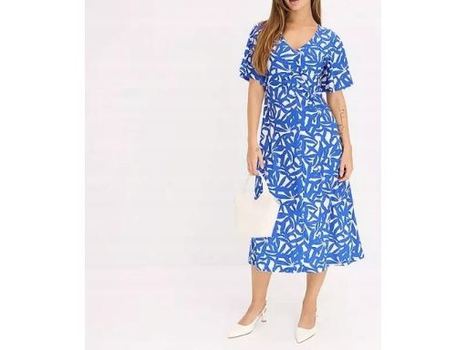 B.P.C sukienka ze wzorami midi r.36/38