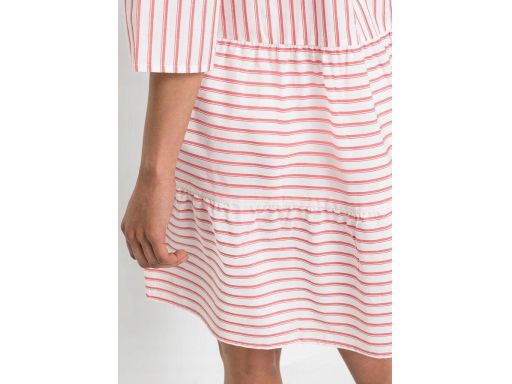 B.P.C sukienka tunikowa w paski bawełniana ^42