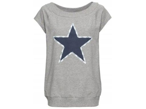 B.P.C bluzka bawełniana z gwiazdą 40/42.