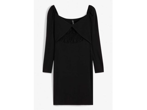 B.P.C sukienka czarna z koronką sexy 48/50.