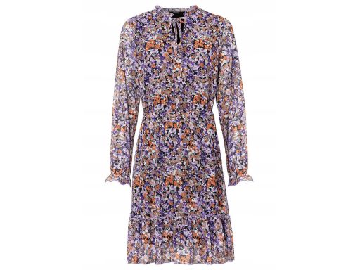 B.P.C sukienka siatkowa wzorzysta r.32/34