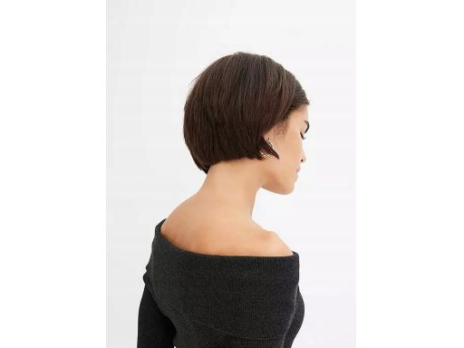 B.P.C bluzka dzianinowa antracytowa odkryte ramiona ^48/50