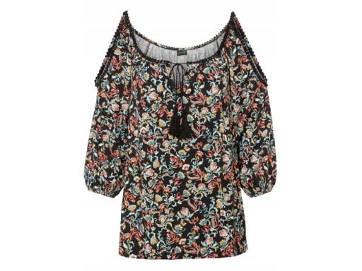 B.P.C bluzka odkryte ramiona wzorzysta r.36/38