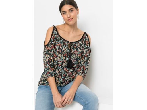 B.P.C bluzka odkryte ramiona wzorzysta r.36/38