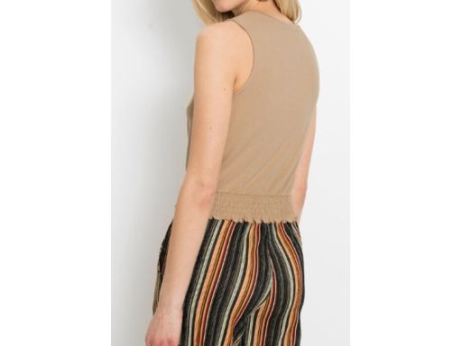 B.P.C Krótki top z marszczeniem ^40/42