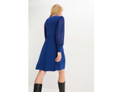 B.P.C sukienka z siateczki niebieska r.36/38