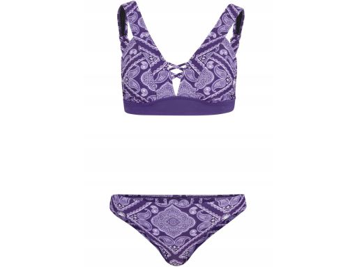 B.P.C bikini fioletowe we wzory r.42