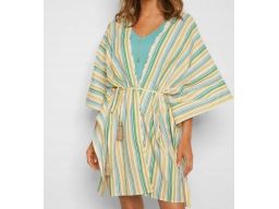 B.P.C plażowe kimono w paski 36/38.