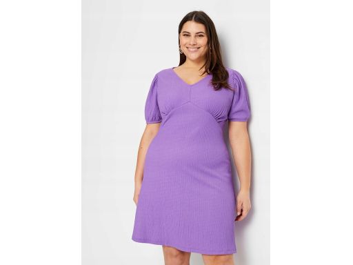 B.P.C fioletowa sukienka przed kolano ^52/54
