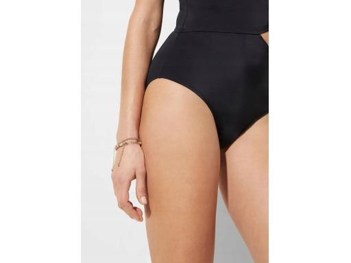 B.P.C kostium kąpielowy monokini czarny asymetryczny 44.