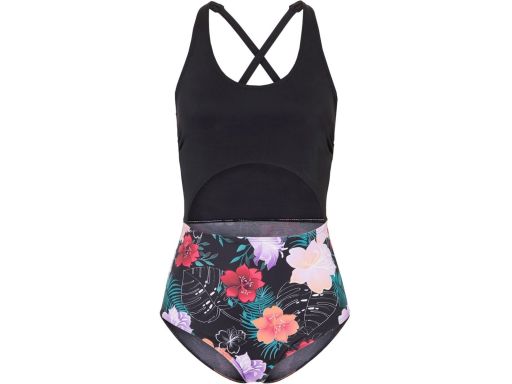 B.P.C kostium jednoczęściowy z wycięciem we wzór z efektem 2w1 44.