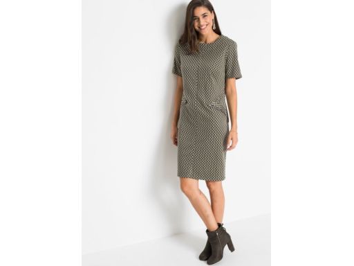 B.P.C sukienka dżersejowa wzorzysta r.40/42