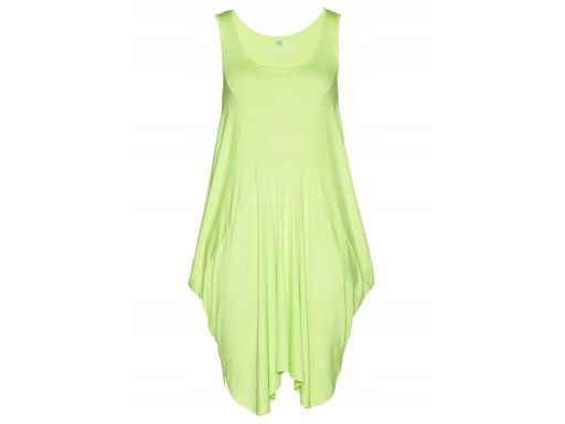 B.P.C długi asymetryczny top zielony r.40/42