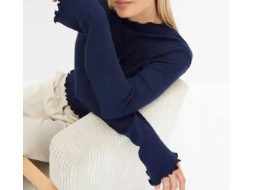 B.P.C granatowa bluzka damska 48/50.